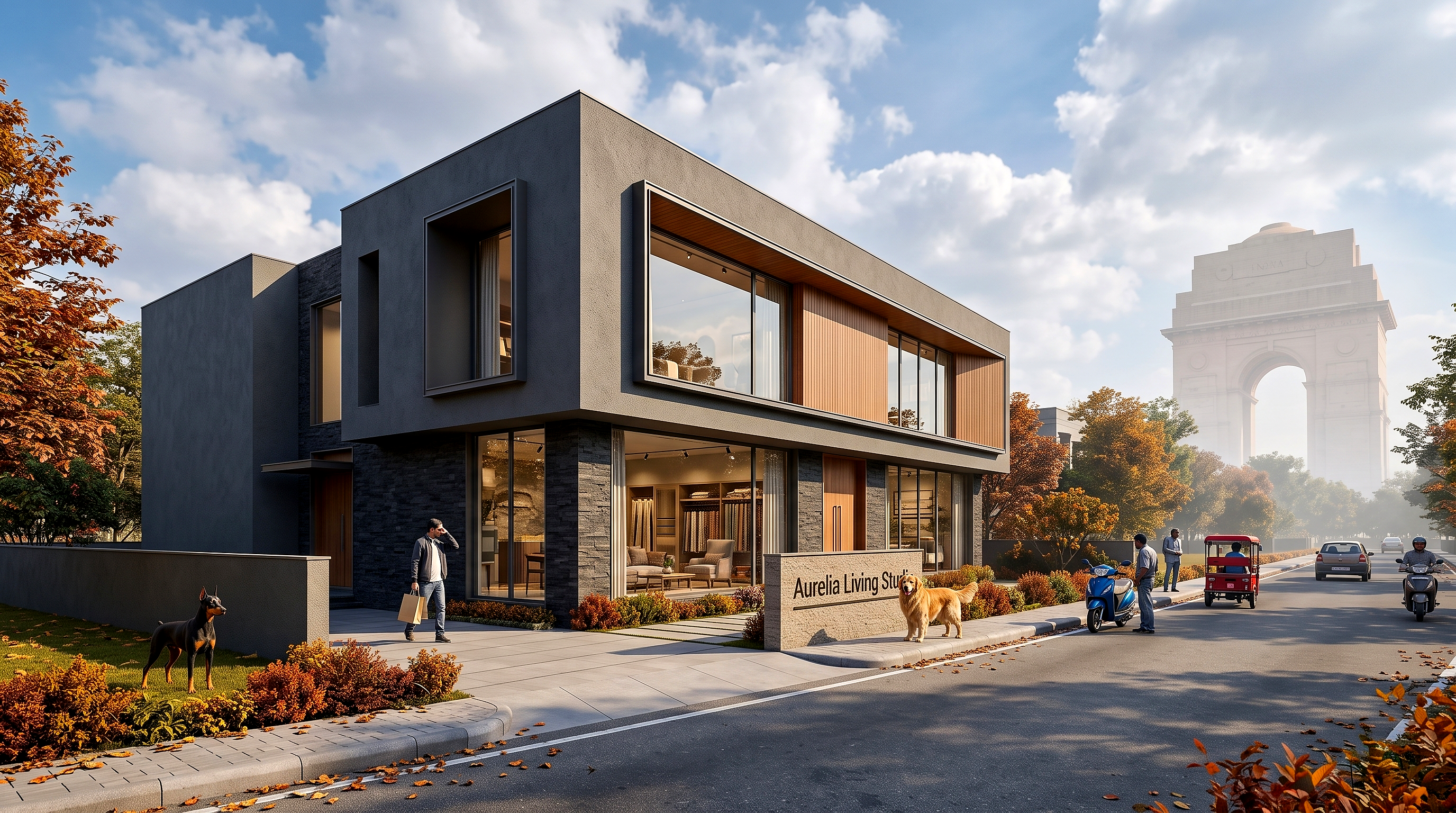 Aurelia Living Studio — storefront